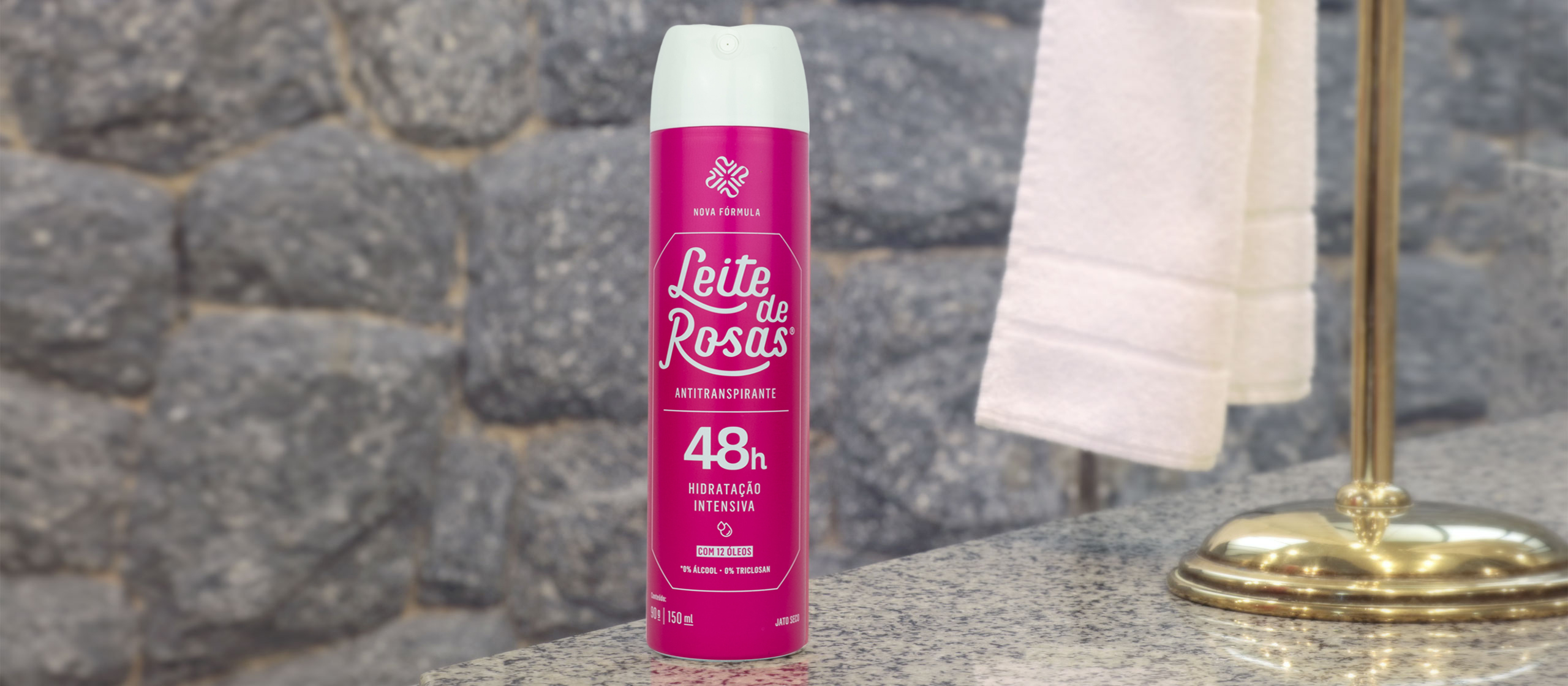 Leite de Rosas - Desodorante roll-on