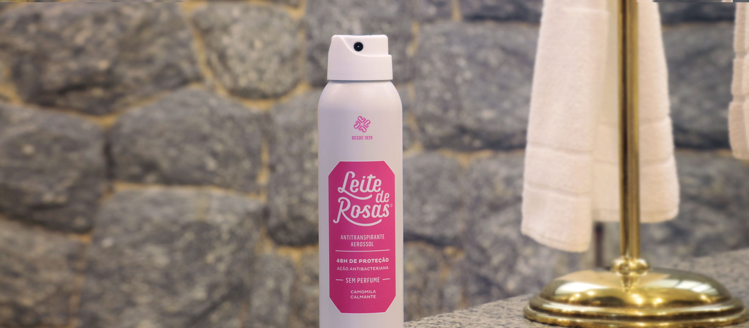 Leite de Rosas - Desodorante roll-on