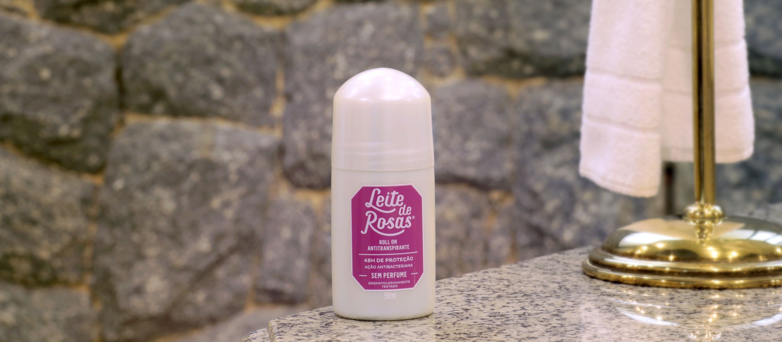 Leite de Rosas - Desodorante roll-on